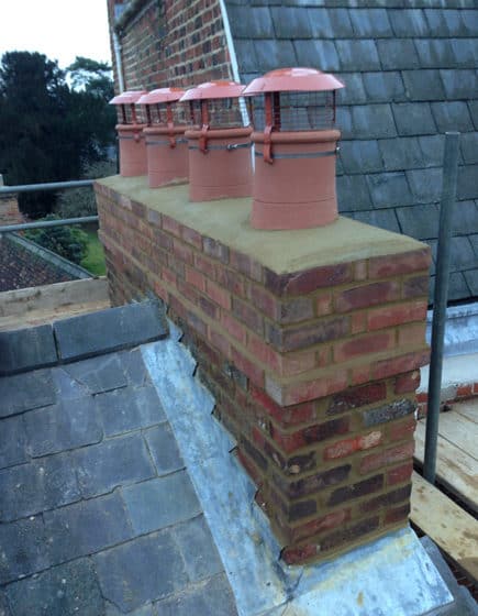 Chimney Repairs After Photo