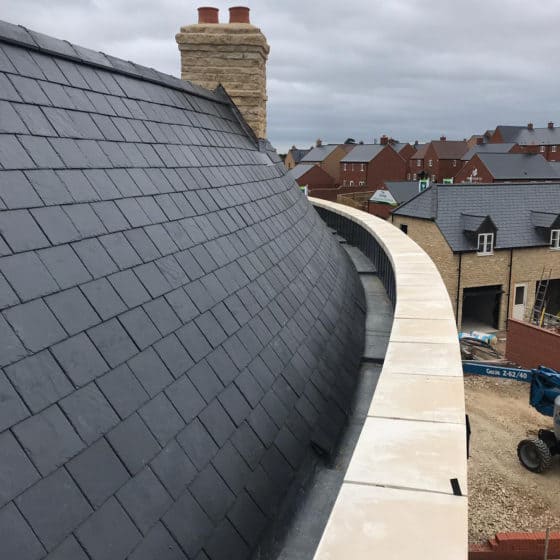 Curved Commercial Roofing