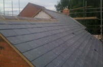 Tiling And Slating with Scaffolding